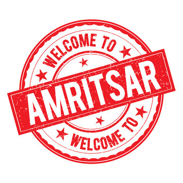 Welcome to AMRITSAR Stamp Sign Vector.