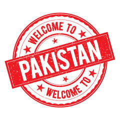 Welcome to PAKISTAN Stamp Sign Vector.