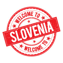 Welcome to SLOVENIA Stamp Sign Vector.