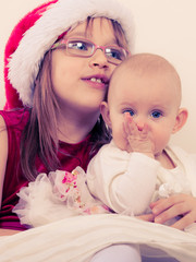 Two beautiful sisters together.