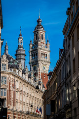 Le beffroi de la chambre du commerce et d'industrie de Lille