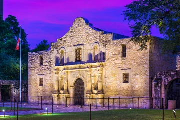 Cercles muraux Travaux détablissement The Alamo in San Antonio