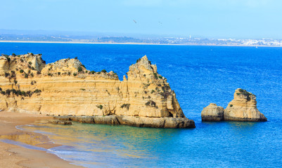 Atlantic rocky coast (Ponta da Piedade, Lagos, Algarve, Portugal