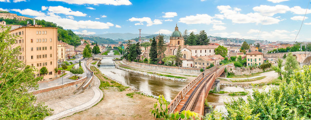 Scenic view of the Old Town in Cosenza, Italy