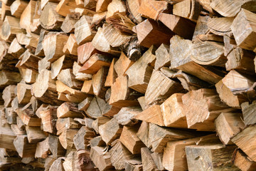 Pile of firewood