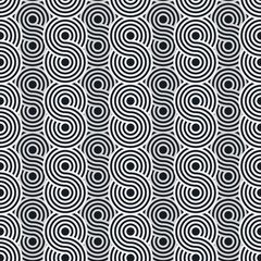 Obraz premium Seamless geometric pattern. Geometric simple print. Vector repeating texture.