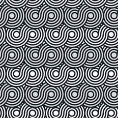 Fototapeta premium Seamless geometric pattern. Geometric simple print. Vector repeating texture.