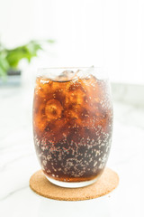 Iced cola glass