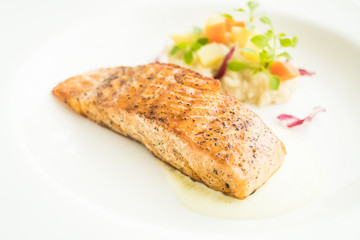 Salmon steak