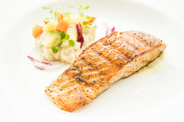 Salmon steak