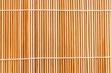 Woven Bamboo Twig Mat Background