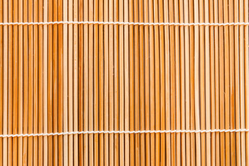 Woven Bamboo Twig Mat Background