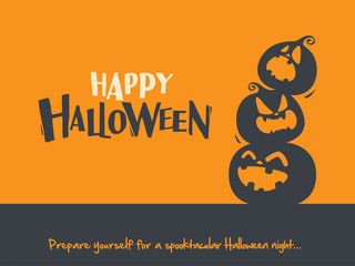 Halloween message Boo!