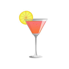 cocktail  glass and cocktail  , Vector