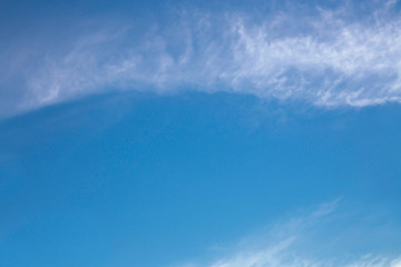 Fototapeta na wymiar Cloud blue sky
