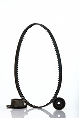 timing belt isolated