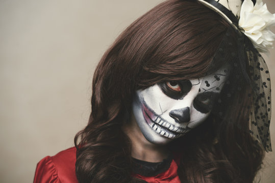 Sugar skull make-up