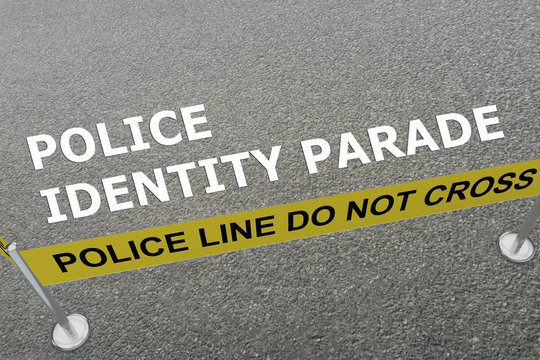 Police Identity Parade concept