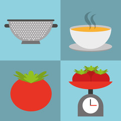 cooking healthy food icon vector illustration design