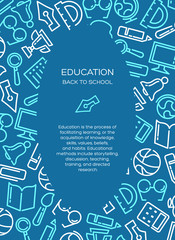 Education Vector background