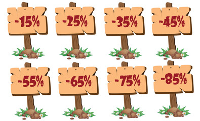 Fototapeta premium discount label 