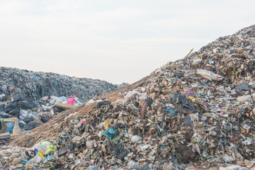 Landfill in city,Thailand