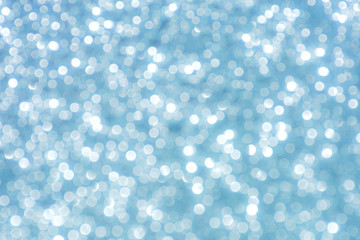 Abstract christmas bokeh lights on background