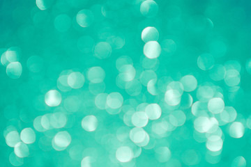 Abstract christmas bokeh lights on background