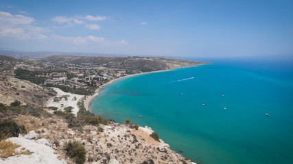 View from top of a hill, Cyprus