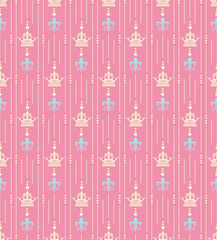 pink wallpaper royal