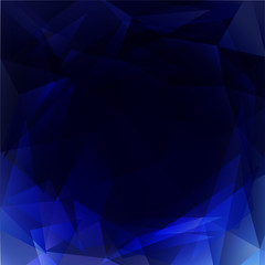 Obraz premium triangle dark blue 01