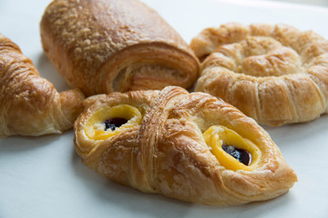 Assorted kinds of breads