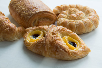 Assorted kinds of breads