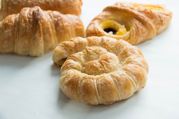 Assorted kinds of breads