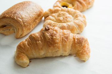 Assorted kinds of breads
