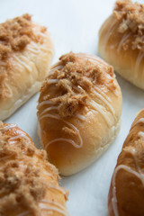 Bread with dried shredded pork