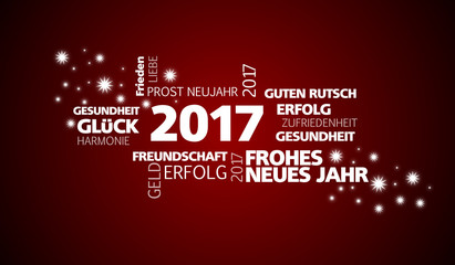 Silvester / Jahreswechsel / Wünsche / 2017