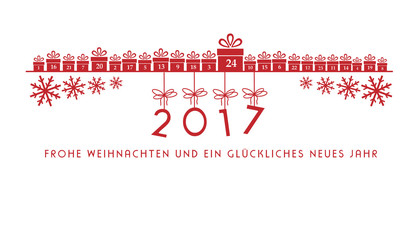 Weihnachten / Karte / Hintergrund / Vektor 