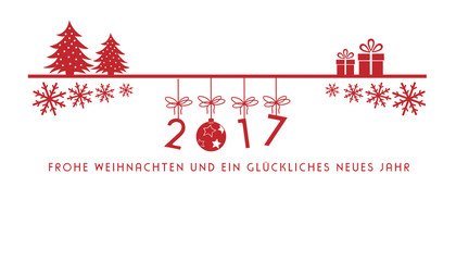 Weihnachten / Karte / Hintergrund / Vektor 