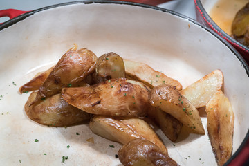 Roasted potatoes
