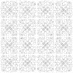 Vector seamless monochrome pattern. Modern geometric texture in grey color. Repeating stylish tiles of squares