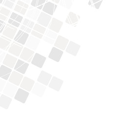 Vector geometric pattern. Modern texture in monochrome. Grey grid. Stylish tiles of squares. Abstract background on the book cover, brochure, flyer or website.
