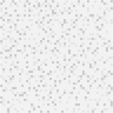 Vector abstract digital background of grey pixels, square design