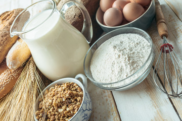 milk and bakery products
