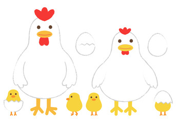 鶏親子