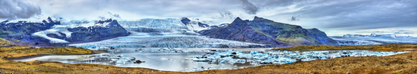 Fjallsarlon Glacier Lagoon in Iceland
