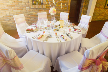 wedding table settings