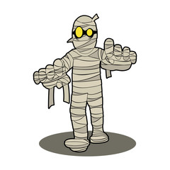 mummy character cartoon