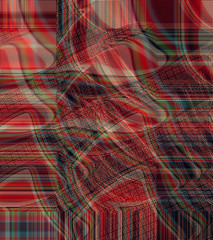 Abstract image, colorful graphics and tapestries It can be used as a pattern for the fabric             
                              