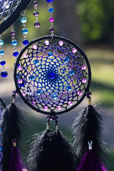 photo of a dreamcatcher made by hand